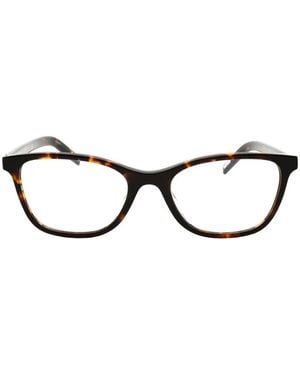 Levi's Tortoiseshell-Effect Rectangle-Frame Glasses - Black