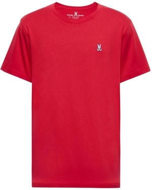 Psycho Bunny Cotton T-Shirt - Red