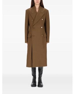 Vivienne Westwood Double-Breasted Coat - Natural
