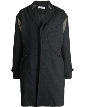 Kiko Kostadinov Solon Long Coat - Black