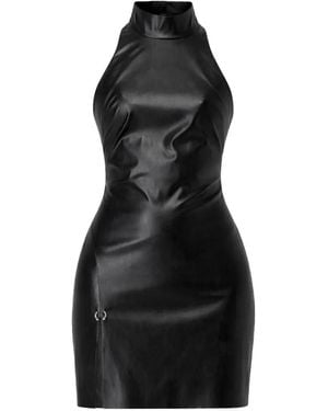Chiara Ferragni Halterneck Midi Dress - Black