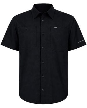 Columbia Ridge Utility Ii Short-Sleeve Pocket Shirt - Black