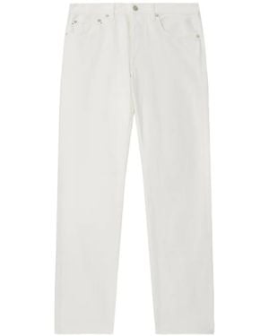 Fortela 965 John Belt-Loop Jeans - White