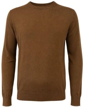 Franzese Collection Pull Stefano De Martino Cousu Main - Brown