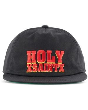 SAINT Mxxxxxx Embroidered Flat-Peak Cap