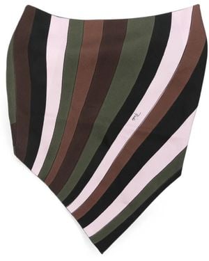 PUCCI Printed Silk-Twill Bandana - Black