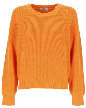 Ecoalf Jersey Noni De Canalé Con Manga Raglán - Naranja