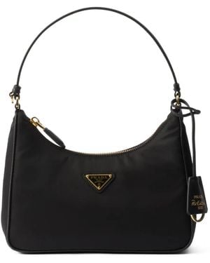 Prada Re-Edition Kleine Tas - Zwart