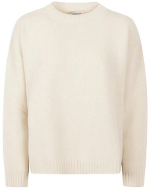 Weekend by Maxmara Ribbed-Knit Crew-Neck Jumper - White