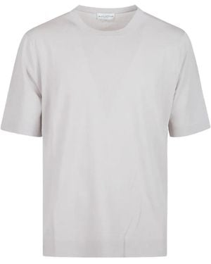 Ballantyne Short-Sleeved Cotton T-Shirt - White