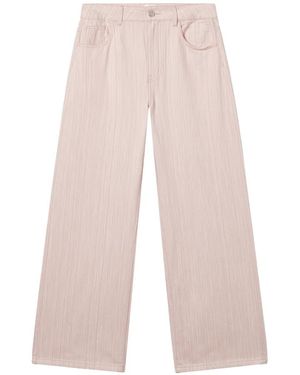 B+ AB Five-Pocket Jeans - White