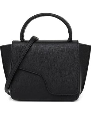Atp Atelier Mini Montalcino Asymmetric Tote Bag - Black