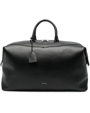 Paul Smith Signature Stripe Reisetasche - Schwarz