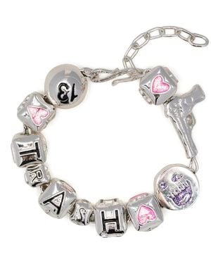 Natasha Zinko Trash-Plated Bracelet - Metallic