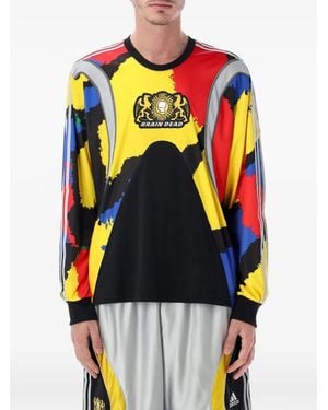 adidas Adidas X Brain Dead Long-Sleeve T-Shirt - White