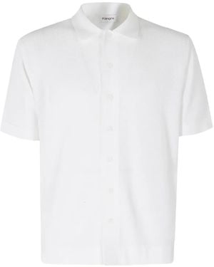 Kangra Knitted Short-Sleeve Shirt - White