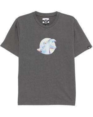 SPORT b. by agnès b. Dino-Print T-Shirt - Grey