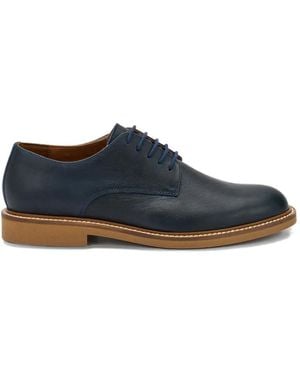 Frau Leather Lace-Up Shoes - Blue