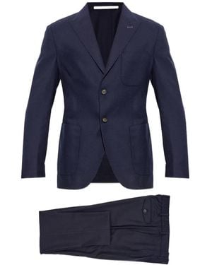 Eleventy Wool Suit - Blue