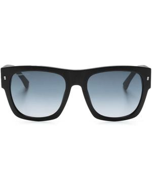 DSquared² Icon Square-Frame Sunglasses - Blue
