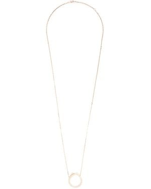 Repossi 18Kt Rose Antifer Diamond Pendant Necklace - White