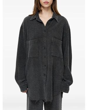 Dirty Laundry Long-Sleeves Shirt - Black