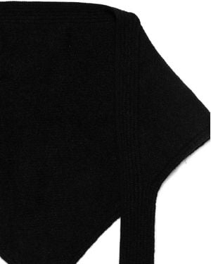 Jacquemus Le Chale Gros Grain Shawl - Black