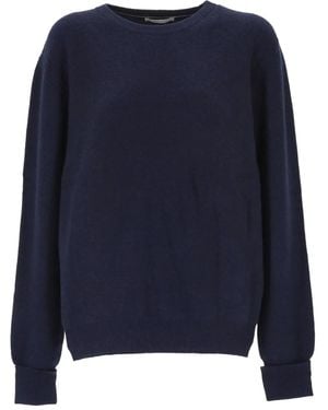 Oliver Lattughi Cashmere Jumper - Blue