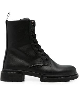 Mexx Holea Lace-Up Ankle Boots - Black