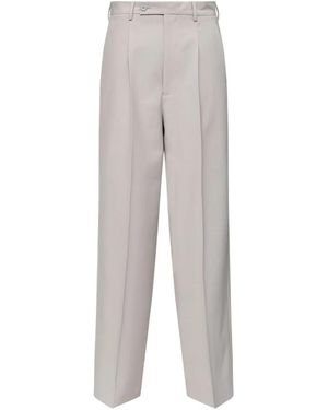 MM6 by Maison Margiela Button-Fastening Trousers - Grey