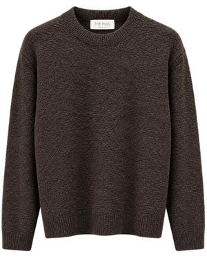 THE PULL Pullover Aus Bouclé-Strick - Braun