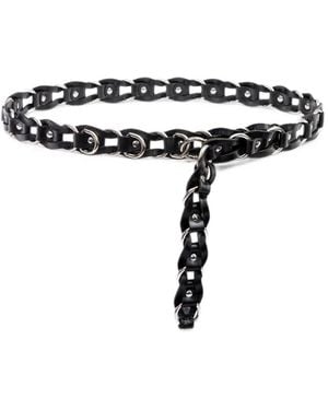 Isabel Marant Cinturón De Cuero Bali Hook - Negro