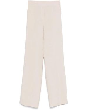 Blanca Vita Pantalon En Lin - Blanc