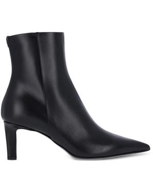 Jimmy Choo Frankie Leather Ankle Boots - Black