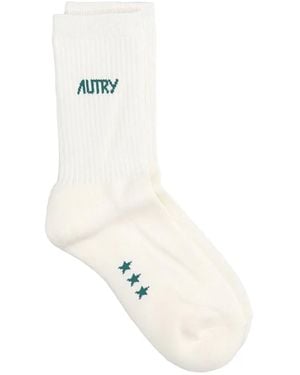 Autry Socks Main Unic - White