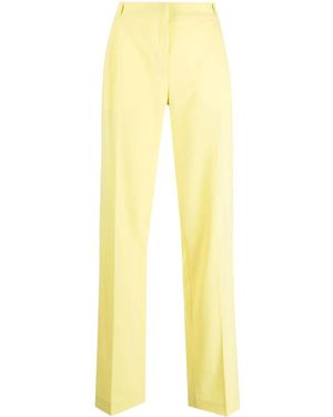 Coperni Pressed Twill Pants - Yellow