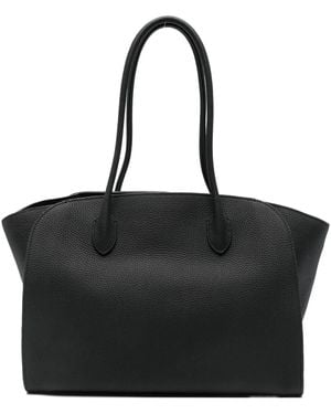 The Row Sac Cabas En Cuir - Noir