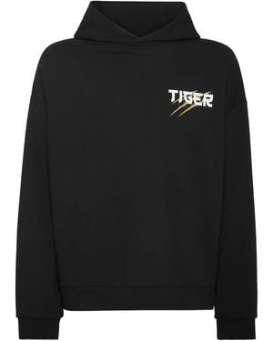 Philipp Plein Tiger Tokyo Hoodie - Black