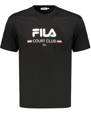 Fila T-Shirt Doccia - Black