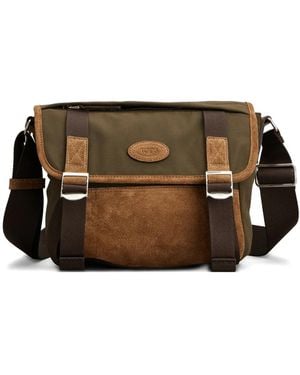 Tod's Buckle Messenger Bag - Brown