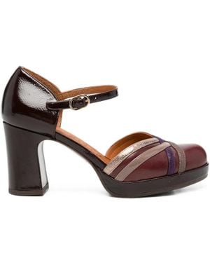 Chie Mihara Dedana Platform Heeled Pumps - Brown