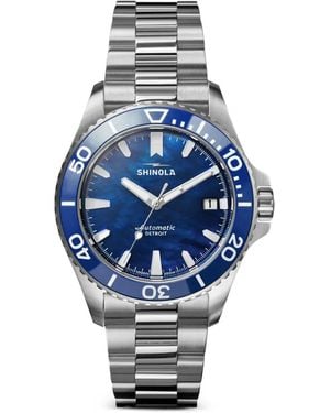 Shinola Monster Armbanduhr 39Mm - Blau