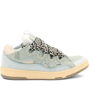 Lanvin Curb Sneakers - White