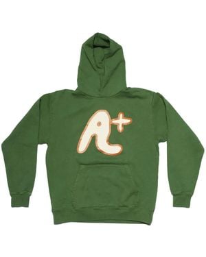 Perks And Mini Graphic-Print Long-Sleeve Hoodie - Green