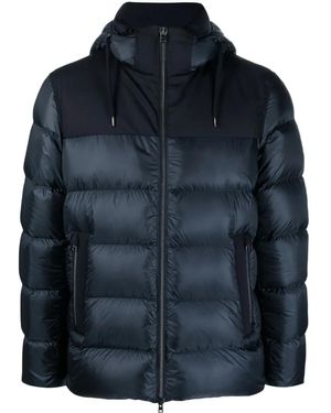 Herno Gewatteerd Jack - Blauw
