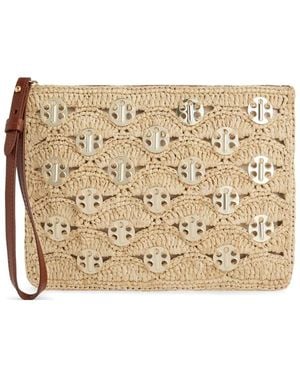 Rabanne Bolso De Mano Con Detalles - Neutro