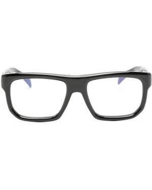 David Beckham Rectangle-Frame Glasses - Black