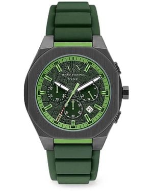 ARMANI EXCHANGE Sync 44Mm Watch - Green