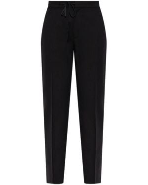 Maison Margiela Pantalon À Lien De Resserrage - Black