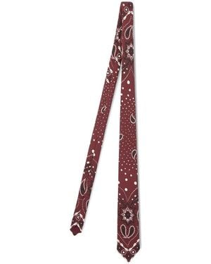 Sandro Stropdas Met Paisley-Print - Meerkleurig